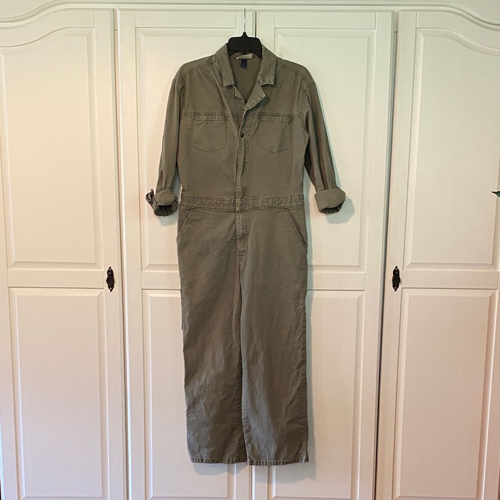 Universal Thread Khaki Utility Jumpsuit